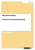 Personal II.Lernzusammenfassung