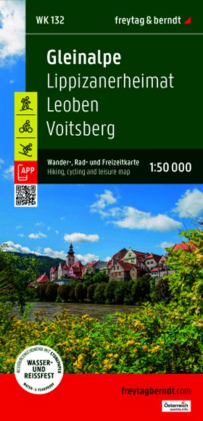 freytag & berndt Wanderkarte Gleinalpe - Lipizzanerheimat - Leoben - Voitsberg 1:50.000