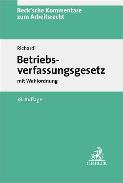 Betriebsverfassungsgesetz. BetrVG