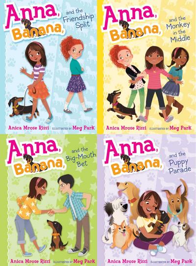 Anna, Banana, and Friends--A Four-Book Paperback Collected Set!