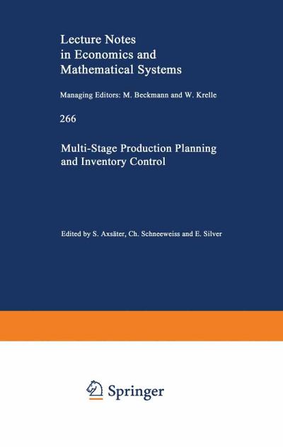 Multi-Stage Production Planning and Inventory Control