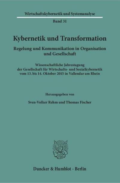 Kybernetik und Transformation.
