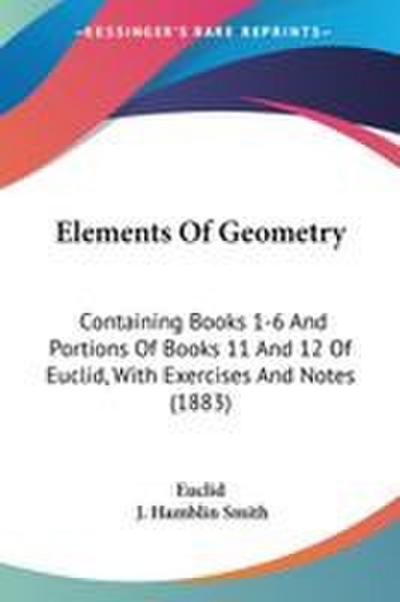 Elements Of Geometry