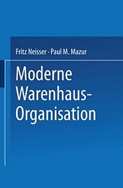 Moderne Warenhaus-Organisation