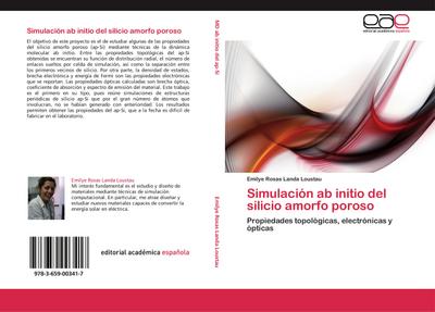Simulación ab initio del silicio amorfo poroso - Emilye Rosas Landa Loustau