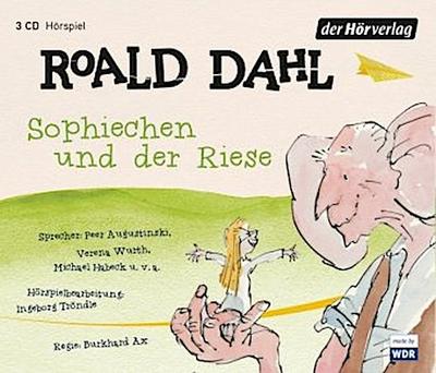 Sophiechen und der Riese, 3 Audio-CDs