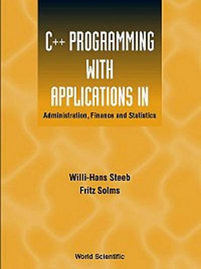 C++ PROGRAMMING WITH APPLNS IN...