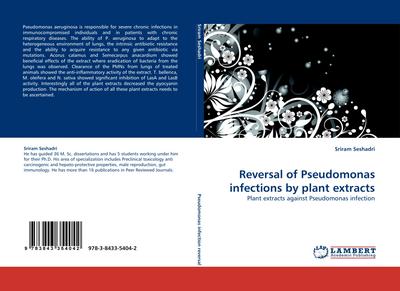 Reversal of Pseudomonas infections by plant extracts