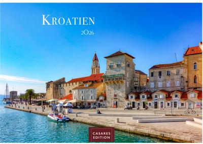 Kroatien Kalender 2026 - Wandkalender | Fotokalender Südeuropa 24x35 cm | Entdecken Sie den schönsten Winkel Kroatiens mit unserem Kalender