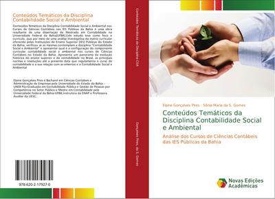 Conteúdos Temáticos da Disciplina Contabilidade Social e Ambiental