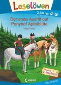 Leselöwen - Der erste Ausritt auf Ponyhof Apfelblüte von Pippa Young | Buch