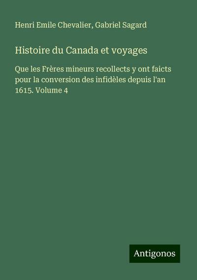 Histoire du Canada et voyages