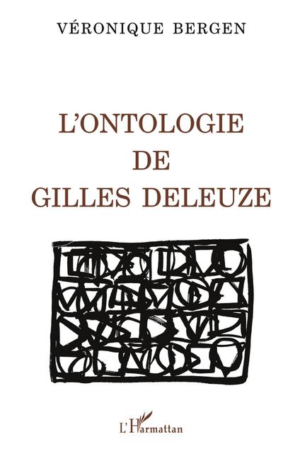 L’ONTOLOGIE DE GILLES DELEUZE