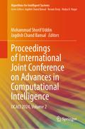 Proceedings of International Joint Conference on Advances in Computational Intelligence