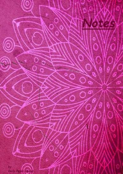 Notizbuch A5 liniert [Mandala] Softcover von Daily Paper Design | 80 Seiten | als Tagebuch, Bullet Journal, Notizheft | FSC-zertifiziert & aus nachhaltiger und umweltschonender Forstwirtschaft