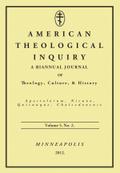 American Theological Inquiry, Volume Five, Issue Two