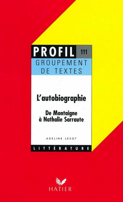 Profil - L’autobiographie
