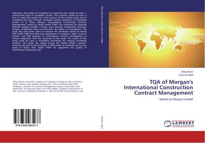 TQA of Morgan’s International Construction Contract Management