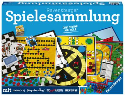 Ravensburger Spielesammlung - Gesellschaftsspiel & Brettspiel ab 4 Jahre