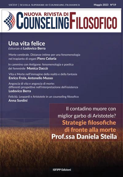 Nuova Rivista di  Counseling Filosofico 19/2023