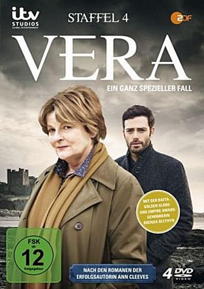 Vera. Staffel.4, 4 DVDs