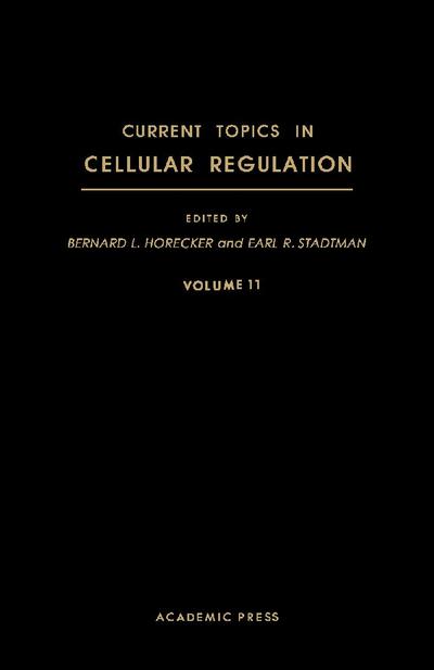 Current Topics in Cellular Regulation