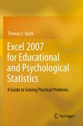 Excel 2007 for Educational and Psychological Stati