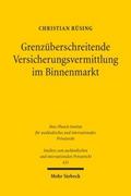 Grenzüberschreitende Versicherungsvermittlung im B