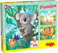 Puzzles Koala, Faultier & Co. 3 x 24 Teile