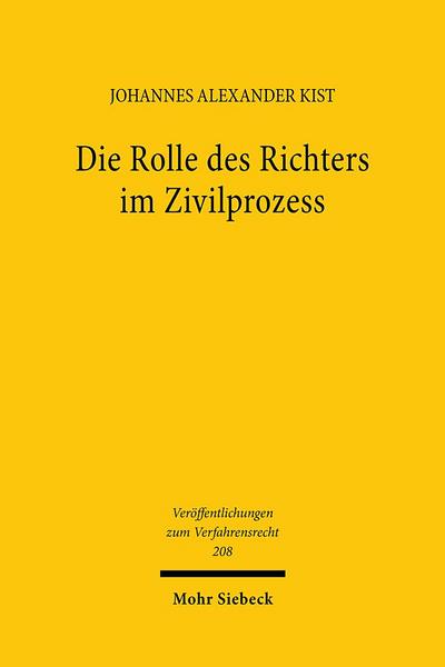 Die Rolle des Richters im Zivilprozess