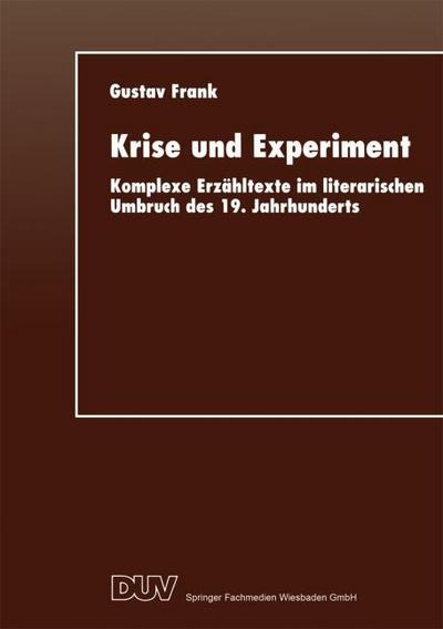 Krise und Experiment