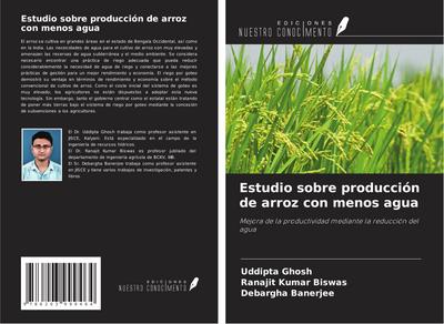 Estudio sobre producción de arroz con menos agua