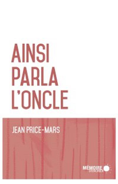 Ainsi parla l’’oncle