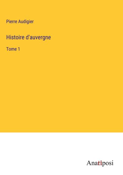 Histoire d’auvergne