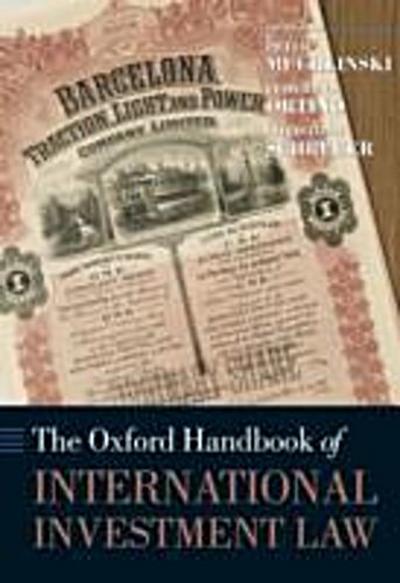 Oxford Handbook of International Investment Law