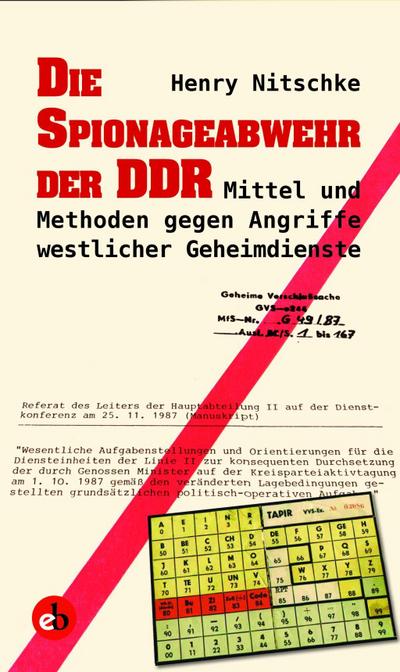 Die Spionageabwehr der DDR, Mittel und Methoden gegen Angriffe westlicher Geheimdienste