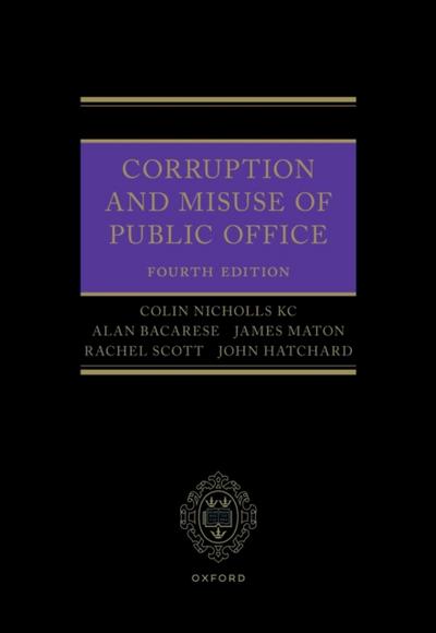 Corruption and Misuse of Public Office