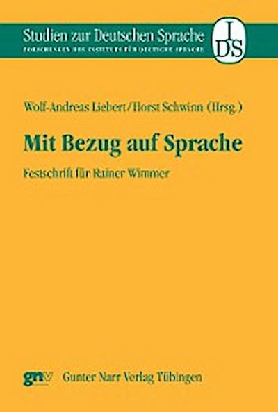 Mit Bezug auf Sprache