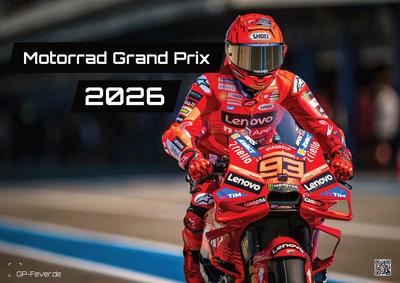 Motorrad Grand Prix 2026 - Kalender | MotoGP DIN A3