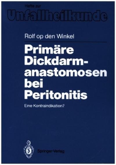 Primäre Dickdarmanastomosen bei Peritonitis