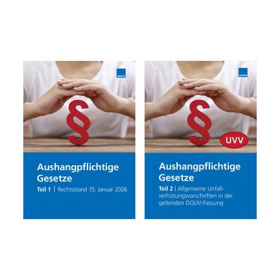 Aushangpflichtige Gesetze 2026