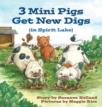 3 Mini Pigs Get New Digs In Spirit Lake