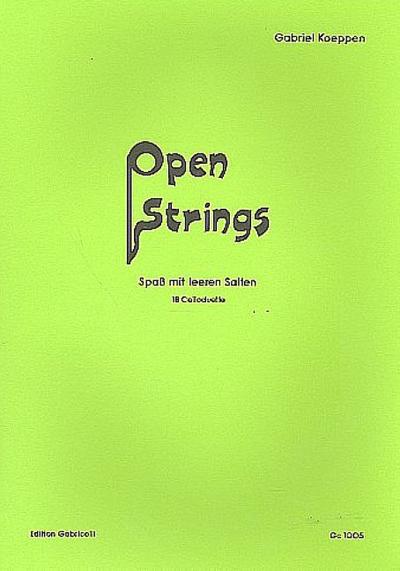 Open Strings - Spaß mit leeren Saitenfür 2 Celli