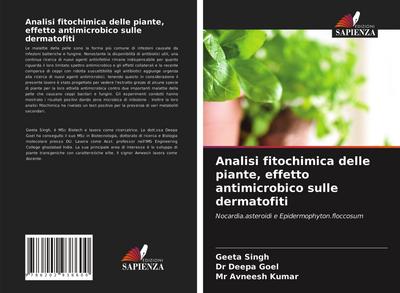 Analisi fitochimica delle piante, effetto antimicrobico sulle dermatofiti