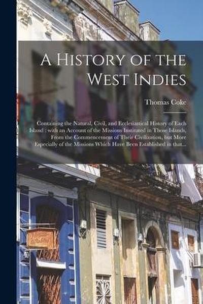A History of the West Indies