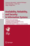 Availability, Reliability, and Security in Informa