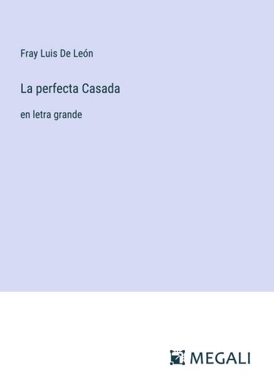 La perfecta Casada