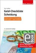 Geld-Checkliste Scheidung