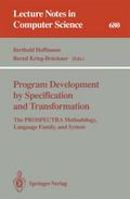 Program Development by Specification and Transform