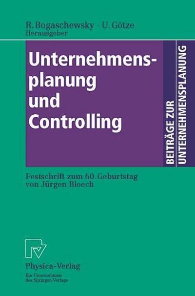 Unternehmensplanung und Controlling